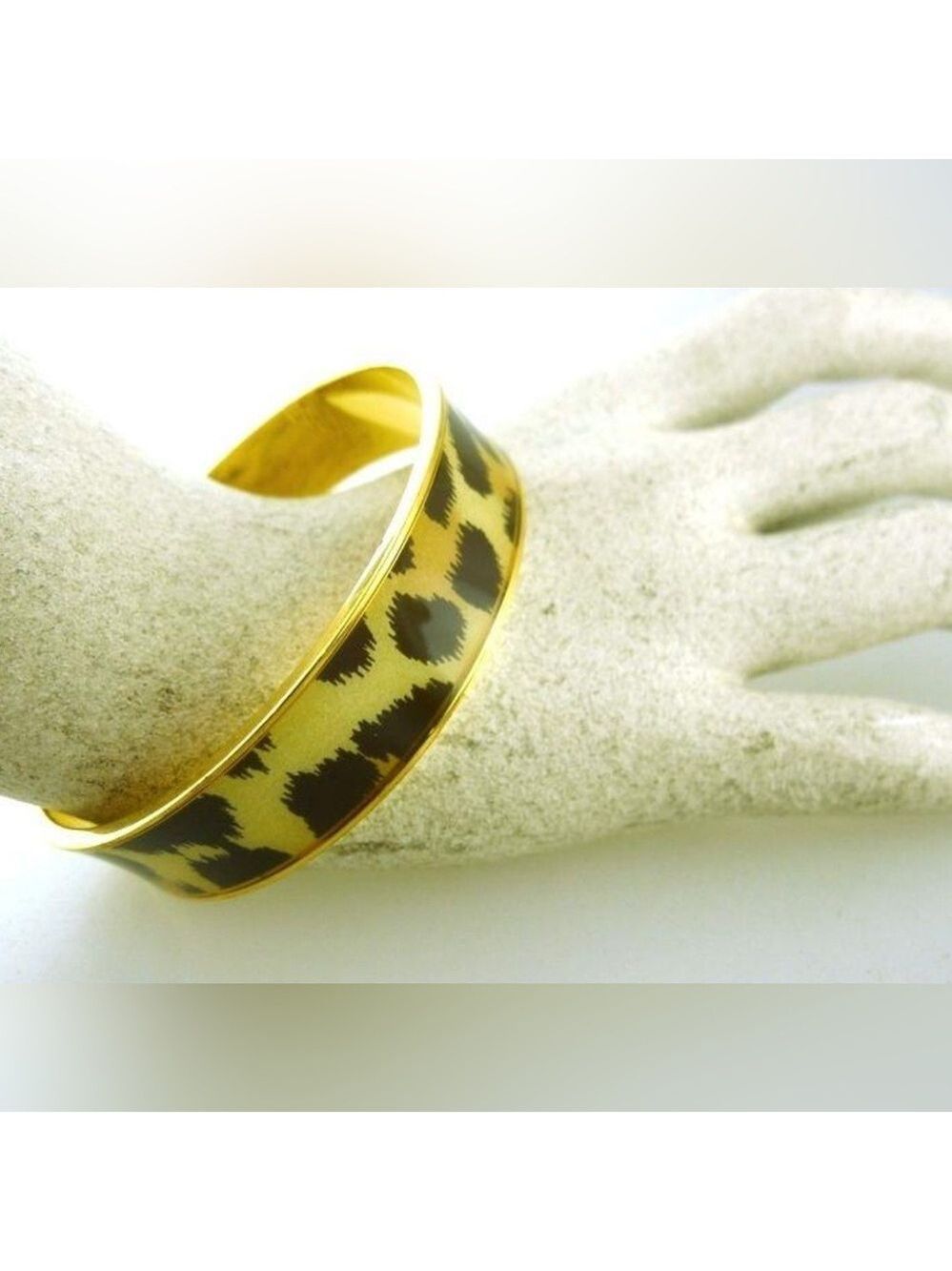 KateSpade Leopard Print Bangle Bracelet 1109